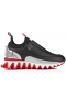 Buty Christian Louboutin Sharkyloub SP Z kolcami Z Neoprenu I skóry Cielęcej w kolorze Czarnym