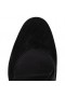 Czółenka Christian Louboutin So Jane Sling 55 Mm z czarnego welur Christian Louboutin