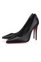 Czółenka Christian Louboutin Sportowy Kate 100 Mm ze skóry Nappa w kolorze Czarnym
