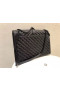 Duża torba-koperta Saint Laurent, Całkowicie Czarna, Torebka Saint Laurent