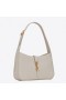 Torba hobo Saint Laurent Le 5 à 7 Białe Skórzane torby Saint Laurent