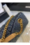 Średnia Torba z Fugu Saint Laurent Loulou, Vintage Denim torby Saint Laurent