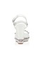 Sandały Christian Louboutin 110 mm z cielęcej skóry Bianco/lin Bianco