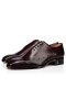 Buty z cielęcej skóry Christian Louboutin Oxford Corteobello kolorze Byczej krwi