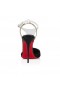 Christian Louboutin Athina Pump / czółenka 100 mm ze skóry Nappa i zamszowe, Czarne buty Christian Louboutin