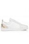 Buty Christian Louboutin Fun Louis Junior Z Cielęcej skóry i Olona Canva Biały
