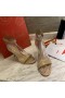 Sandały Christian Louboutin Jonatina 100 mm ze skóry Nappa Cielisty