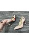 Czółenka Christian Louboutin Kate z Lakierowanej skóry z nadrukiem Loubi 100 mm