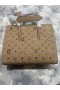 Torba Christian Louboutin Paloma z uchwytem na górze średniej wielkości z cielęcej skóry i kolcami Loubinthesky Khaki