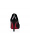 Czółenka Christian Louboutin Pumppie 85 mm z cielęcej skóry w kolorze Czarnym CL