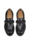 Лоферы Christian Louboutin Urbino Moc z plecionej skóry Cielęcej w kolorze Czarnym