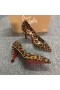 Christian Louboutin Vidura/ czółenka 85 mm z Замшевыми Kolcami Pony Kitty