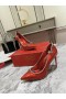 Christian Louboutin Wo Chick Queen ТуфлиЛодочки z 100 Lakierowanej skóry Red CL Shoes Store
