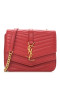 Mała Torebka Saint Laurent Sulpice z Czerwonej skóry Naturalnej Saint Laurent Bag