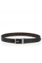 Pas Christian Louboutin Bizzbelt 30 mm Z Gładkiej Skóry Cielęcej w Kolorze Czarnym CL Pasy