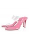 Japonki Christian Louboutin Just Nothing 85 mm z lakierowanej skóry i Recyklingu Tpu Calipso