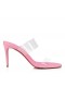 Japonki Christian Louboutin Just Nothing 85 mm z lakierowanej skóry i Recyklingu Tpu Calipso