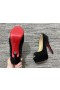 Christian Louboutin Damskie czółenka Na platformie z Ćwiekami 150 mm Z Zamszu w Kolorze Czarnym