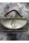 Kopertówka Christian Louboutin Loubi54 Na Ramię Ze Skóry Metallic Złoto