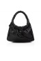 Torba Christian Louboutin Loubibraid Z górnym uchwytem z Наппы I skóry cielęcej w kolorze Czarnym