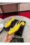 Christian Louboutin Mamaflirt Chusta 30 mm Baletki Ze Skóry Nappa Żółty
