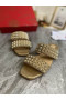 Christian Louboutin Sandały na płaskiej podeszwie Myriadiam Z Metalowej tubki Złoty kolor