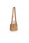 Mini-torba Christian Louboutin Paloma ze skóry Cielęcej Brązowy