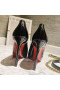 Czółenka Christian Louboutin Pigalle Plato z Lakierowanej skóry 100 mm kolor Czarny