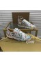 Christian Louboutin Vieira Orlato Damskie Buty Do Biegania Z Атласным Graficznym Nadrukiem Polichromia Kolory