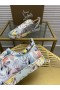 Christian Louboutin Vieira Orlato Damskie Buty Do Biegania Z Атласным Graficznym Nadrukiem Polichromia Kolory