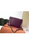 Torebka Saint Laurent Medium Niki Bag Prunia Z karbowanej skóry Torebka Saint Laurent
