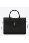 Torba-тоут Saint Laurent Medium Uptown Z Czarnej Gładkiej skóry Saint Laurent