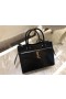 Torba-тоут Saint Laurent Medium Uptown Z Czarnej Gładkiej skóry Saint Laurent