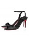 Christian Louboutin Loubigirl 85 Mm Sandały Ze skóry Nappa Czarne Buty Christian Louboutin