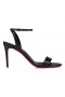 Christian Louboutin Loubigirl 85 Mm Sandały Ze skóry Nappa Czarne Buty Christian Louboutin