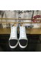 Christian Louboutin Louis Orlato Wysokie buty z zamszu Żakardowe tkaniny Kolorowe kolory