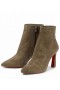 Christian Louboutin So Eleonor 85 mm Zamszowe Botki Christian Louboutin Shoes