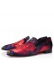 Christian Louboutin Dandy Chick Z Лоферами Z Poly-Satyna z Nadrukiem w postaci Róż Wielokolorowe