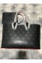 Torby Christian Louboutin East West Cabata Tote Ze skóry Cielęcej Loubinthesky koloru Czarnego Christian Louboutin