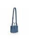 Christian Louboutin Paloma Mini-torba-тоут z niebieskiej tkaniny denim Christian Louboutin Bag
