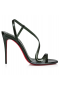 Sandały Christian Louboutin Rosalie z Lakierowanej skóry 100 mm Zielony