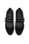 Christian Louboutin Buty Sweet Jane Plum Z Dżetów, Aksamitne Czarne Buty Christian Louboutin