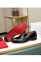 Лоферы Christian Louboutin Varsimoc Z Czarnej skóry Cielęcej CL