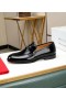 Лоферы Christian Louboutin Varsimoc Z Czarnej skóry Cielęcej CL