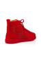 Christian Louboutin Louis Orlato Czerwony Луби/loubi Metal Veau Velours