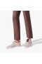 Christian Louboutin Z niskim dachem F. A. V. Fique A Vontade Z szarej skóry Sasso
