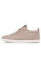 Christian Louboutin Z niskim dachem F. A. V. Fique A Vontade Z szarej skóry Sasso