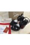 Platformy Christian Louboutin Movide Brio 130 mm Czarny/lin Black Nappa