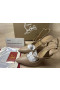 Christian Louboutin czółenka Jenlove 100 mm Nude Kid