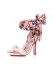 Fetysz-sandały Christian Louboutin 100 mm Vers Poupee-multi/patent lin Poupee